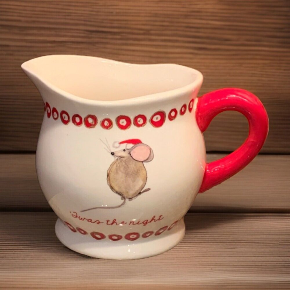 Magenta “Twas the Night” Creamer I Mini Pitcher